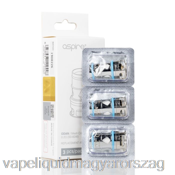 Aspire Odan & Odan Mini Cseretekercsek 0,2 Ohmos Hálós Tekercsek Vape E Cigi